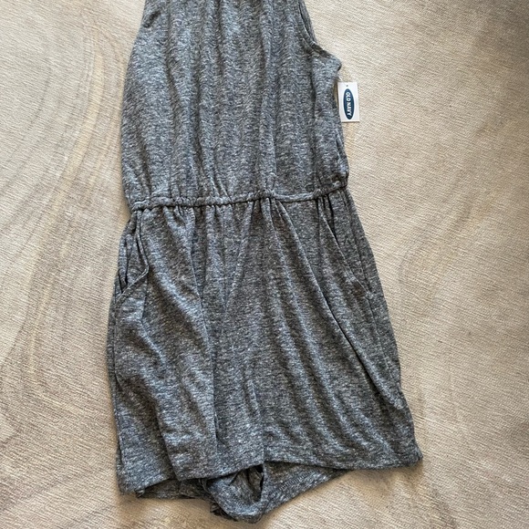 Grey high neck romper - Picture 2 of 2